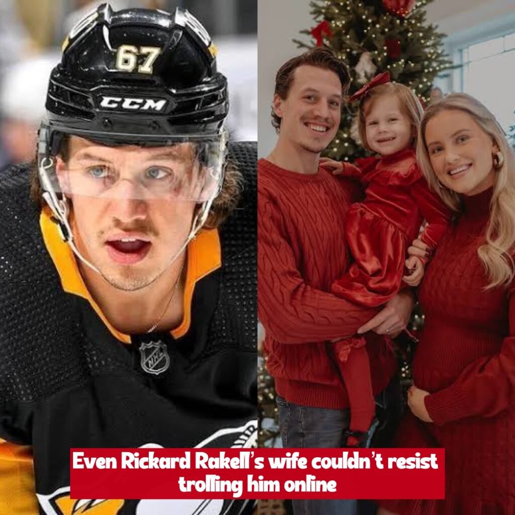 Rickard Rakell roasted by his wife in viral social media moment ...