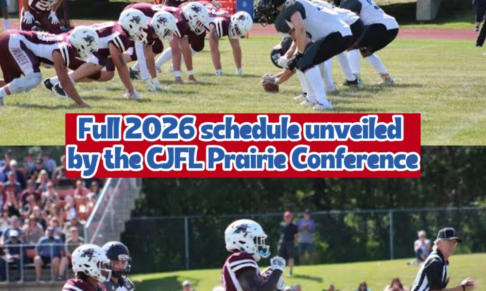 Ryan Rigmaiden 2026 fixture list released by the CJFL Prairie Conference - sportnewstrends
